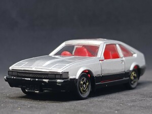 ◆中国製トミカ/30周年復刻版(1/64)◆トヨタ セリカXX 2800GT(A60/銀&黒)◆箱なし/ルース/ジャンク★夢屋CT109★