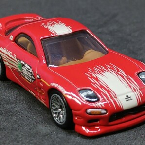 ◆ホットウィール/Hot Wheels(約1/64)◆'95 マツダ RX-7(FD3S/ワイルドスピード)◆ルース/傷少良品★夢屋HW059★の画像3