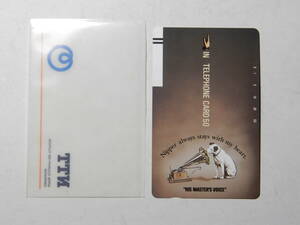  unused 1990 period JVC nippers Victor Mark Japan Victor 500 jpy telephone card application elected goods 