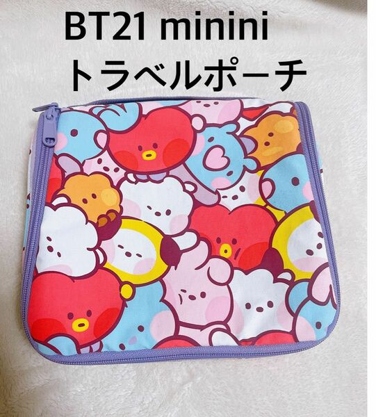 BT21 minini ハンギングポーチ トラベルポーチ