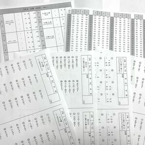 21小学２年生 計算プリント 算数 そろばん 問題集 チャレンジ くもん 公文 KUMON ドリル 全科プリント 学童 特訓の画像8