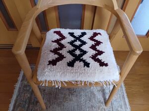 ノッティング織り　椅子敷きNo.43
