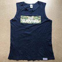 EXILE TRIBE THE SURVIVAL 2014年 タンクトップ 迷彩 ブラック_画像1