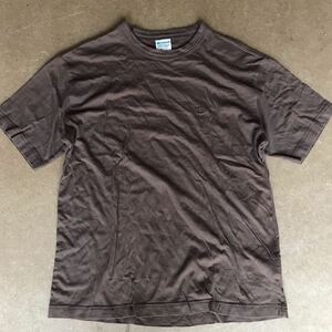 7-6 Champion 茶色 ブラウン Tシャツ medium メンズ チャンピオン