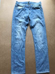  beautiful goods TAKEO KIKUCHI strut Denim pants indigo jeans Takeo Kikuchi 