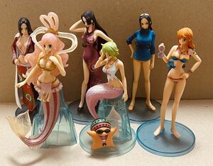 【中古】ワンピース ONE PIECE フィギュア　No.7（女性キャラクター？セット）