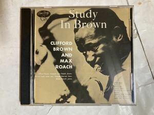 CD US盤 Clifford Brown And Max Roach Study In Brown 814 646-2