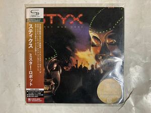 SHM-CD 紙ジャケ スティクス ミスター・ロボット　STYX UICY-93925