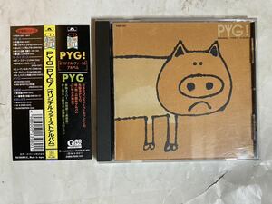 CD 帯付PYG オリジナル ファースト アルバム 沢田研二・萩原健一・大野克夫・井上堯之・スパイダース・テンプターズ・タイガース POCH1352