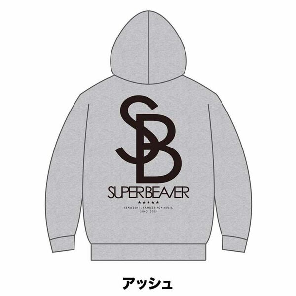 SUPER BEAVER ビックシルエットパーカー