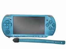 SONY PSP-3000 初音ミクモデル+バッテリー＋充電器 お買い得セット　PlayStation Portable 本体　グリーン　限定モデル_画像2