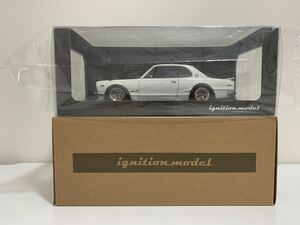 イグニッションモデル 1/18 Nissan Skyline ハコスカ 2000 GT-R (KPGC10) White IG3235 スカイライン ホワイト ignition model