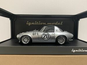 イグニッションモデル 1/18 Toyota Sports 800 NOB Hachi Ver Silver IG3094 トヨタスポーツ ヨタハチ ノブハチ RSワタナベ ignition model