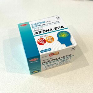 大正ＤＨＡ・ＥＰＡ　機能性表示食品 中性脂肪の低下 記憶力の維持 大正製薬 30袋