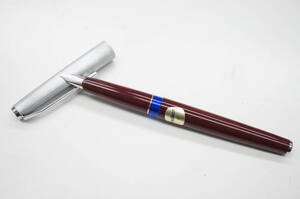 未使用/新品◇ペリカン Pelikan SILVEXA ペン先 14C 585 F 万年筆 シルベクサ シルバー×レッド （50043-12）