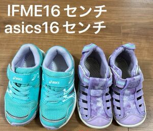 asics IFME １６センチ　二足組　ばら売り応相談