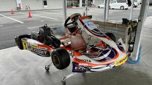 Racing kart　OTK EXPRIT 2016 KT100SEC 202004KFチャンピオンマシン