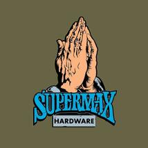 ◎SUPERMAX HARDWARE スーパーマックス ステッカー付 トラッカーネイビーCAP 合掌 ロサンゼルス LA Streetbrand チカーノ Lowrider #7_画像9