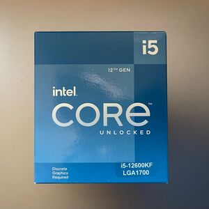Intel Core i5-12600kf 新品未開封