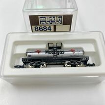 メルクリン Zゲージ 8684モービルガスタンクカー(ソリッドレッドロゴ)LNIB mini-club　メルクリンミニクラブ marklin Marklin 鉄道模型　_画像1