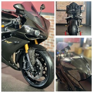 ヤマハ yzf-r1 フルカーボン 34150km 中古車体！動画有！茨城県! 全国配送可！書類あり！( S1000rr Cbr1000rr Zx-10r )の画像10