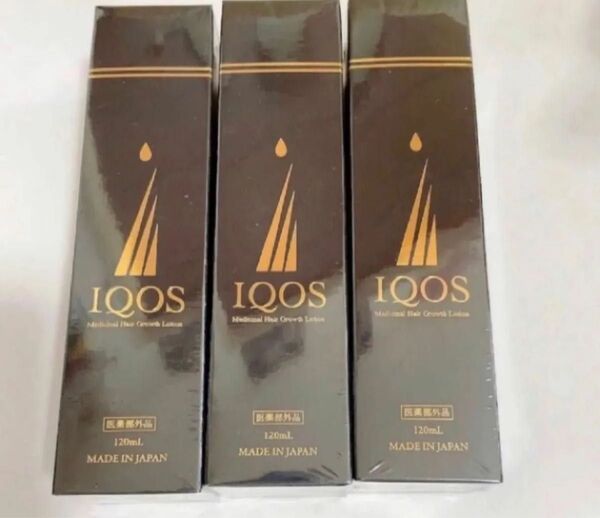 イクオス 薬用育毛剤 120ml 人気育毛剤 3個