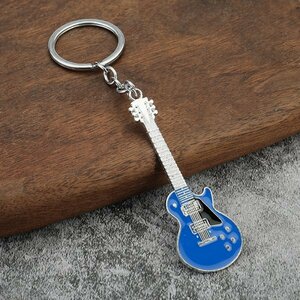 G027-3 Гитара Spole Keychain 1 Blue