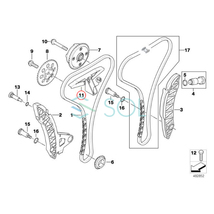 BMW MINI R55 R56 R57 R58 R59 タイミングチェーンガイドレール スライドアッパーレール クーパーS JCW 11317546697_画像3