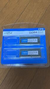 CFD W4N3200CM-16GQ CFD Selection DDR4-3200 ノート用メモリ SO-DIMM 2枚組 Qシリーズ 16GB×2枚（32GB）