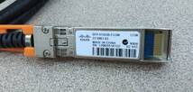 送料無料 Cisco 10GBASE SFP+ モジュール Cisco SFP-H10GB-CU3M Twinax シスコ 30AWG ケーブル SG500X LC ファイバー UCS アセンブリ Dell_画像2