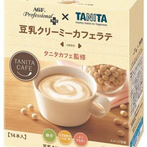 AGF ×タニタカフェ監修　豆乳クリーミーカフェラテ　12本