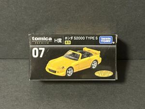 ◆◇未開封新品 tomica トミカくじ 07 H賞 ホンダ S2000 TYPE S(黄色)◇◆