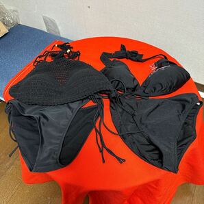 水着 ビキニ 黒　11号　Ｌサイズ 使用少なく美品　送料込み