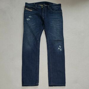 【限定　美品】DIESEL　ディーゼル　Blue Eyecons THAVAR W34_L32