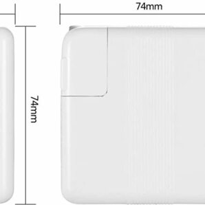 61W PD Type-C充電器は新型Macbook Pro 13インチノートパソコン対応、USB Type-C to USB Type-C ケーブル付きの画像2