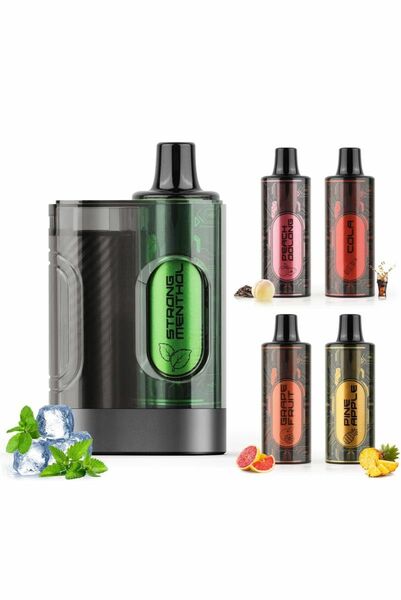 ARASHI 電子タバコ vape シーシャ 25,000回吸引回数 大容量 使い捨て ポッド10個付き 水蒸気タバコ 交換可能