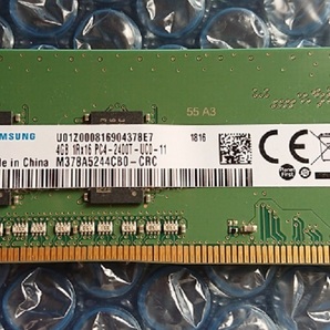 デスクトップPC用メモリ 4GB×1枚 PC4-2400T SAMSUNG製の画像3