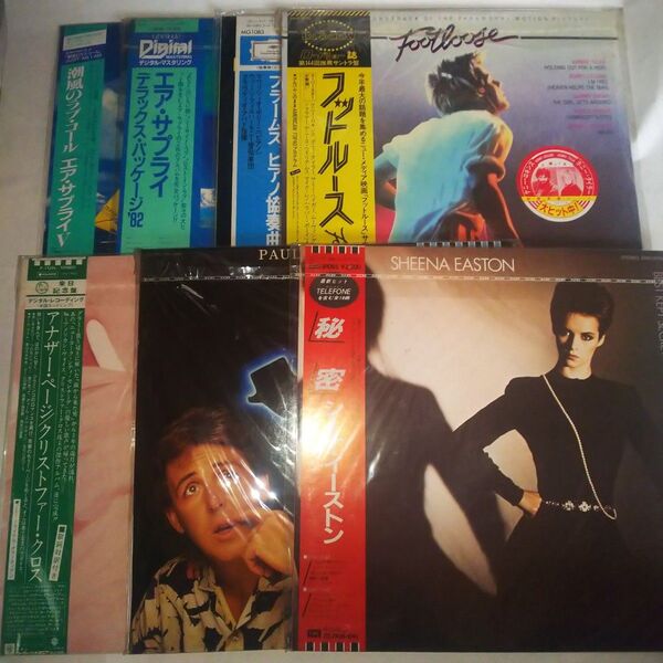 シーナ・イーストンなど洋楽 LPレコード 7枚
