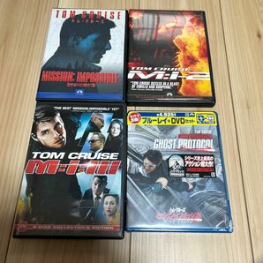 ミッションインポッシブル　4作品　DVD トムクルーズ　M:I-2 M:i:III ゴースト・プロトコル