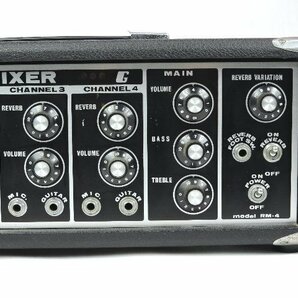 【中古/ジャンク/動作未確認】GUYATONE RM-4 Reverb Mixer グヤトーン 詳細不明 東京サウンドの画像3