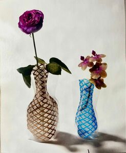 【未使用】一輪挿し・花瓶：・フラワーベース：D-BROS：2個入：日本製