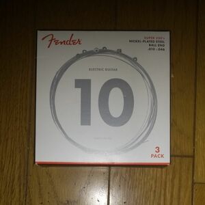 Fender エレキギター弦 10-46 3パック