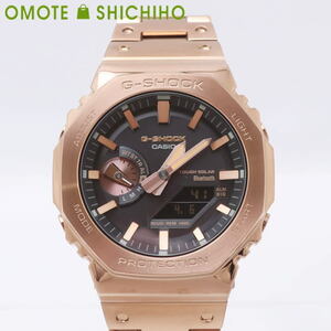 CASIO カシオ G-SHOCK G-ショック GM-B2100GD-5AER Bluetooth搭載 メタル ローズゴールド ソーラー アナデジ 未使用品◆Nランク