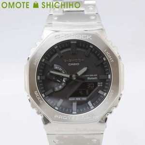 CASIO カシオ G-SHOCK G-ショック GM-B2100D-1AER Bluetooth搭載 メタル シルバー ソーラー アナデジ メンズ 未使用品◆Nランク