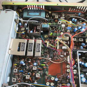 ICOM 受信機 IC-R71 ジャンク オプション 4（XFIL2種 FMU 高安定水晶）の画像5