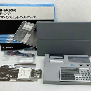 B4D318◆ シャープ SHARP CE-123P プリンタ カセットインターフェイス ポケットコンピュータ PC-1270 ポケコンの画像1