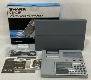 MWB0473* sharp SHARP CE-123P printer cassette interface pocket computer PC-1270 pocket computer 