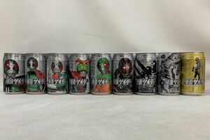 R4D085◆新古品◆ ダイドードリンコ 復刻堂 仮面サイダー コンプリートボックス ラムネ味 炭酸飲料 350ml×9缶セット