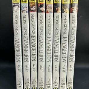 S4D554◆ DVD 新世紀エヴァンゲリオン NEON GENESIS EVANGELION DVD 全8巻 セットの画像1