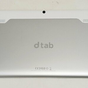 0209-07☆1円スタート☆中古  docomo D-tab CE0168 通電・動作確認済みの画像3